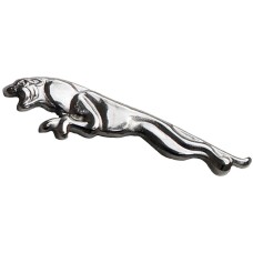  Jaguar kitűző ugró embléma kis méretű, krómozott - Leaping Jaguar cat lapel pin